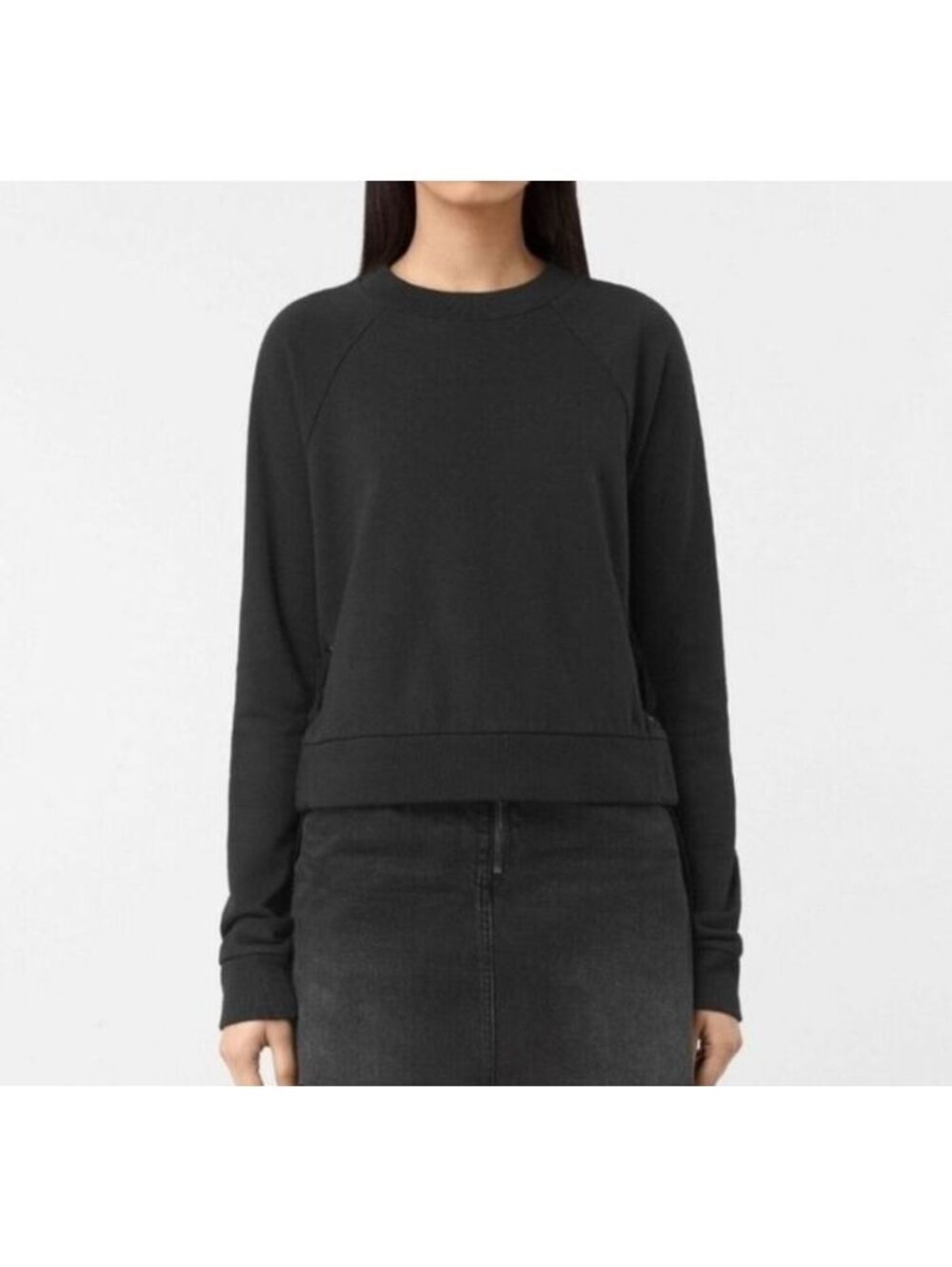 ALLSAINTS Leti Cropped Sweatshirt (S)